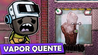 O DESAFIO de DOMAR uma FUMARÓLA de VAPOR QUENTE  Oxygen Not Included 16 [upl. by Snowman]