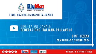 🔴BIGMAT FINALI NAZIONALI GIOVANILI U14F n°gara 443  V ACADEMY VOLPIANO vs V FRIENDS TORSAPIENZA [upl. by Oiuqise]