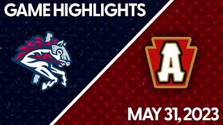 Curve vs Rumble Ponies Highlights  May 31 2023 [upl. by Annaer]