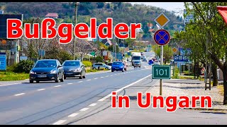 BUßGELDER IN UNGARN [upl. by Inoek]