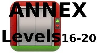 100 Floors Annex  Levels 16 to 20  Walkthrough [upl. by Mook774]