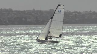 FX sailing in 25kts in Auckland [upl. by Brigg196]