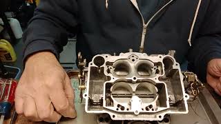 Edelbrock clean and rebuild part 2 [upl. by Geaghan433]