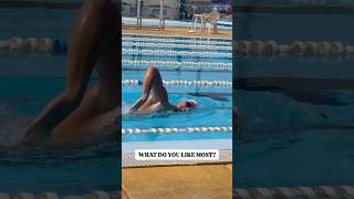 How do you like to swim Fast Slow Slow mo freestyle [upl. by Ancel]