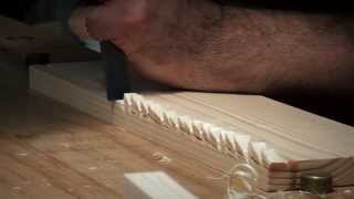 Hand Cutting Rebates  Rabbet Joints  Back To Basics Approach [upl. by Dnalwor957]