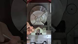 Bending the impeller on the Paulimot PM5000 Professional lathe [upl. by Arayc105]