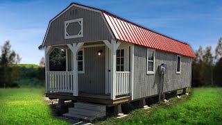 6000 Shed Turned Into An Affordable Tiny Home [upl. by Anaj]