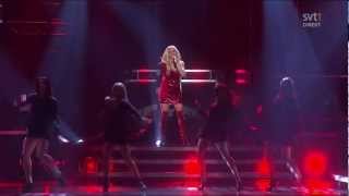 Björn Ranelid ft Sara Li  Mirakel  2nd Performance Melodifestivalen 2012 Deltävling 3 720p HD [upl. by Hendrix]