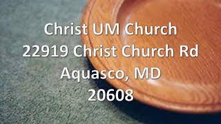 Christ UMC Aquasco Live Stream  Morning Service December 17 2023 [upl. by Talbert]