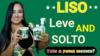 LISO LEVE AND SOLTO  LOLA COSMETICS  RESENHA [upl. by Attennek]