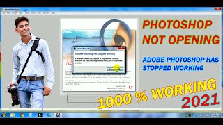 photoshop has stopped working windows 7  photoshop not opening  photoshop has stopped working [upl. by Aicital]