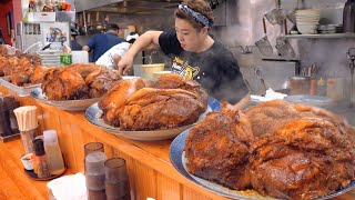 Ramen LOVERS Flock to This Shop for GIANT Pork Slices 人生餃子 street food [upl. by Croteau]