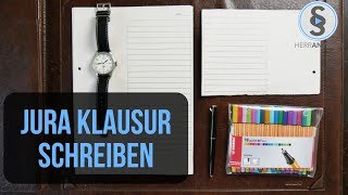 Jura Klausur schreiben für Anfänger  So fängt man an  Juraklausur Technik Tutorial  Herr Anwalt [upl. by Lamberto]