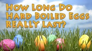 How Long Are Hard Boiled Eggs Good For [upl. by Mirielle840]