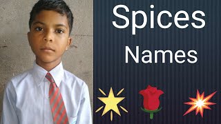 Spice name [upl. by Euqinimod]