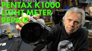 Pentax K1000 Light Meter Repair [upl. by Marou]