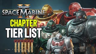 Warhammer 40k Founding Chapter Tier List [upl. by Eniala]