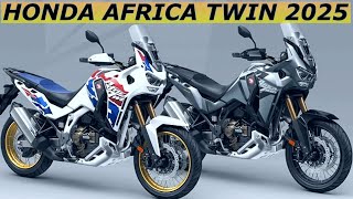 2025 Honda CRF1100L Africa Twin and Africa Twin Adventure Sports  Whats new [upl. by Delija691]