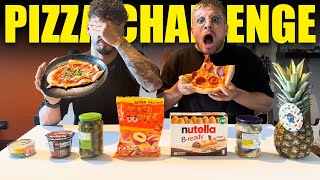 PIZZA CHALLENGE VERAMENTE ESTREMA  MANGIARE LA PIZZA CON UN PESCE VIVO NON È STATA UNA BUONA IDEA [upl. by Yarased]