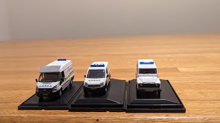 Oxford Diecast Irish Garda police vehicles collection 🇮🇪 [upl. by Llertrac]