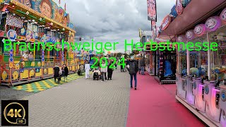 Braunschweiger 🎡🎠Herbstmesse 2024 4K [upl. by Atsilac]