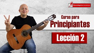 Curso de guitarra para principiantes Lección 2 Cambio de cuerdas y afinación [upl. by Uriiah]