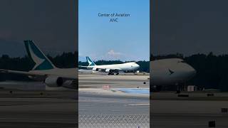 Cathay Pacific Cargo Boeing 7478 Landing  Anchorage Airport Plane Spotting [upl. by Acirdna534]