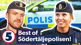 ALLA klipp från ALLA säsonger av Södertäljepolisen  Bråk rån våldsamma upplopp  Kanal 5 Sverige [upl. by Conlee]