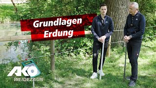 Weidezaun Grundlagen  Erdung [upl. by Loring240]