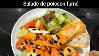 La belle salade de poisson fumé très très délicieuse SodaCHHIM [upl. by Delisle]