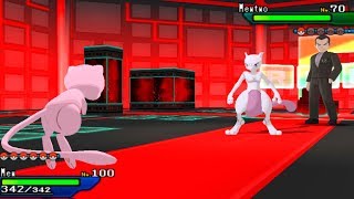 MEW VS MEWTWO de GIOVANNI  POKÉMON ULTRASOL y ULTRALUNA [upl. by Litha]