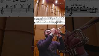 Two Trumpet Excerpts from Ein Heldeleben Strauss  Daniel Leal [upl. by Yonit301]