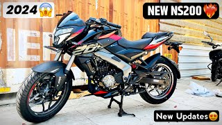 2024 New Bajaj Pulsar Ns200 Obd2 E20 Model New Updates ❤️‍🔥 New Digital Metre Console 🔥 [upl. by Omer]