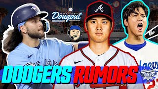 Dodgers Targeting Bo Bichette Willy Adames Trade Ohtani Contract Rumor 9 Burning Questions amp More [upl. by Birkle]