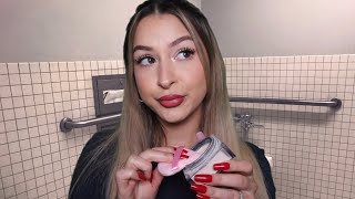 ASMR 5 Makeovers in School bathroom 😵‍💫 fast and aggressive [upl. by Balch]