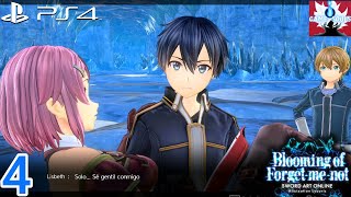 SAO ALICIZATION LYCORIS  DLC 1  FLORECIMIENTO DE NO ME OLVIDES  PARTE 4  PS4 [upl. by Joletta]