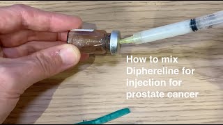 How to mix a Diphereline injection [upl. by Malamut]