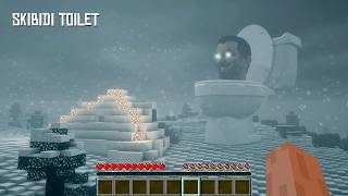 SURVIVAL WITH SKIBIDI TOILET IN MINECRAFT [upl. by Raycher88]