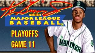 Ken Griffey Jr Presents Major League Baseball Super Nintendo  2024 Post Season Game 11 [upl. by Jerol]