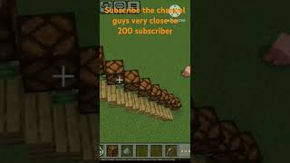 Minecraft How to make automatic stayer shorts shortsfeed gaming [upl. by Garvey720]