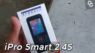 This feature phone have WhatsApp  Unboxing and first impressions of the iPro Smart 24S with KaiOS [upl. by Loretta]