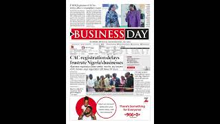 FrontPage News Update  Monday November 11th 2024 nigeria headlines news StateDebt Atiku [upl. by Eema]