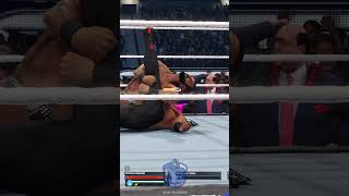 Claymore Connects to Roman Reigns in WWE 2K24 wwe2k24 ytshorts [upl. by Mahmud]