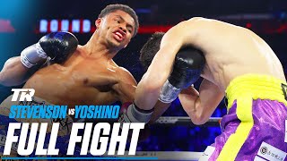 Shakur Stevenson Beats Down Shuichiro Yoshino  APRIL 8 2023 [upl. by Aleda]