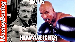 Earnie SHAVERS vs Joe BUGNER  HEAVYWEIGHTS Of The 1970s [upl. by Ytomit982]