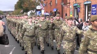 The Irish Guards in Newtownards [upl. by Lan]