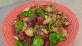 How to make Kielbasa hash Cooking with Caleb 10 [upl. by Eivla]