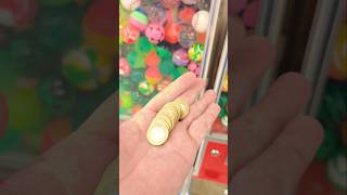 Many coins for bouncy ball vending machineshortsfeed shorts bouncyball [upl. by Gintz]