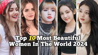 Top 10 Most Beautiful Women In The World 2024 [upl. by Wernda]