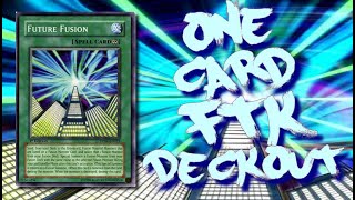 Banned Combos 10 One Card FTK  Future Fusion Deckout preerratas [upl. by Batty]